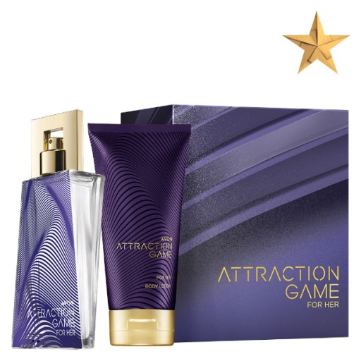 AVON Zestaw kosmetyków Attraction Game dla Niej