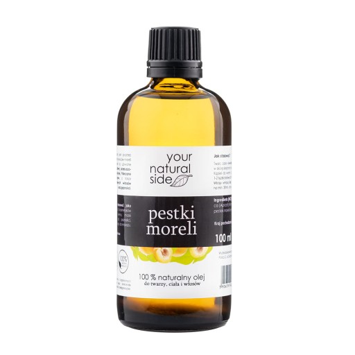Olej z Pestek Moreli nierafinowany Organic 100 ml