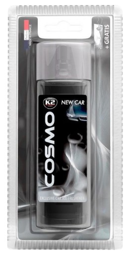 K2 COSMO ZAPACH SAMOCHODOWY NOWY SAMOCHÓD ATOMIZER