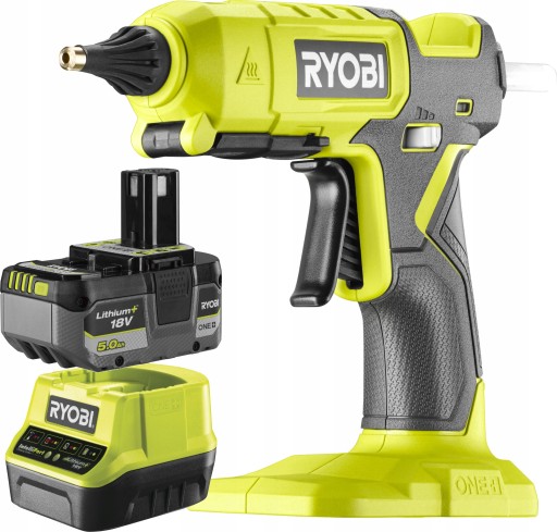 RYOBI PISTOLET DO KLEJU NA GORĄCO 11mm RGL18 +5Ah