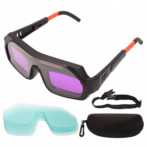 SELF-darkening WELDING GLASSES