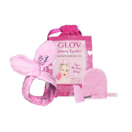 GLOV BUNNY TOGETHER SET - ZESTAW DO DEMAKIJAŻU