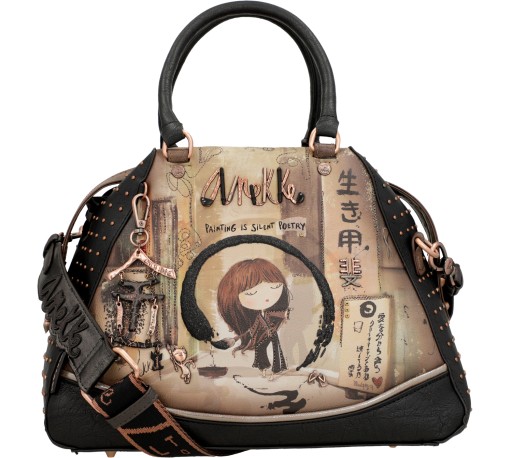 A433 torebka Anekke kuferek Shoen Black Japoni