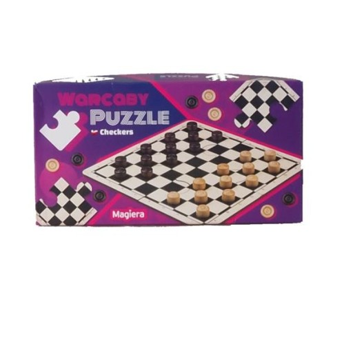 Gra Warcaby puzzle RAFAŁ MAGIERA
