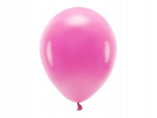 Balony ECO 30cm pastelowe FUKSJA 10szt na urodziny
