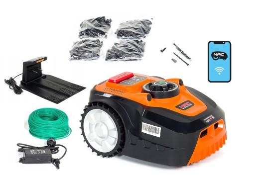 NAC RLM1000-DY ROBOT KOSZĄCY KOSIARKA AUTOMATYCZNA 1000m2