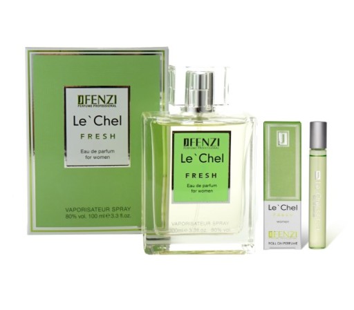 JFenzi Le Chel Fresh EDP 100ml+10ml roll on ZESTAW