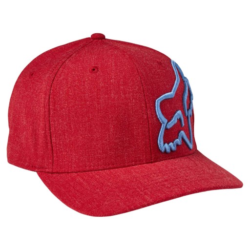 Czapka z daszkiem FOX Clouded Flexfit 2.0 - Red XL
