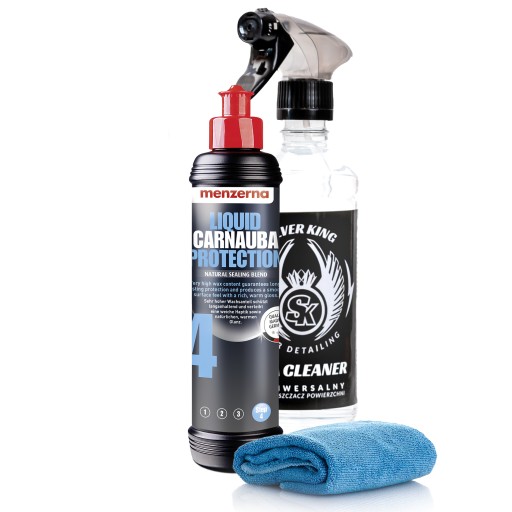 Wosk Samochodowy Menzerna Liquid Carnauba + Alkohol Izopropylowy IPA