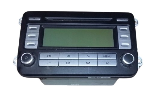 VW PASSAT B6 TOURAN GOLF V RADIO RCD300 1K0035186R