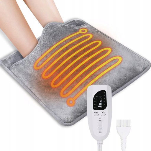 Elektryczny Podgrzewacz Do Stóp Szybkie Nagrzewanie Zmywalny 40*40cm