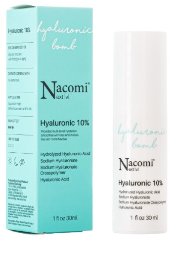 NACOMI NEXT LVL HYALURONIC 10% Kwas hialuronowy 30