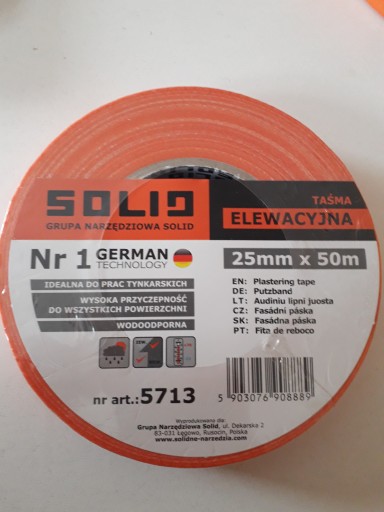 Taśma elewacyjna Solid 25 x 50 m