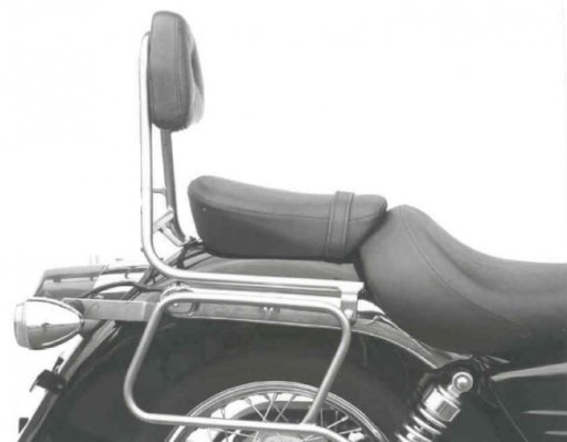 Honda VT 125 C2 Shadow 1999 - 2000 sissybar bez bagażnika Hepco Becker
