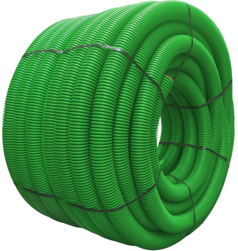 Kanał rura przewód GREENFLEX 75 d2p antybakteryjny 50 mb
