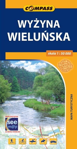 Wyżyna Wieluńska - Mapa turystyczna Compass