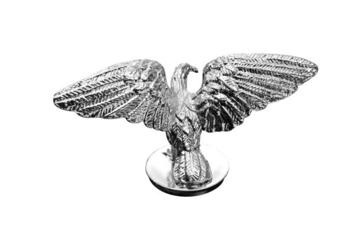 PRZYKRĘCANY ORNAMENT ORZEŁ NA BŁOTNIK CHROM CUSTOM