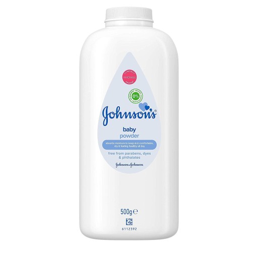 JOHNSONS BABY POWDER 500g