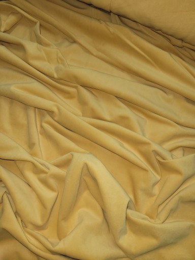 TKANINA ZASŁONOWA VELVET ŻÓŁTY 145 CM