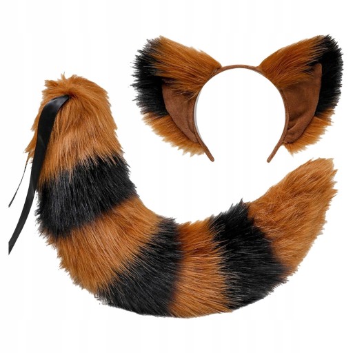 Long Ears Tail Cosplay Costume Furry Children