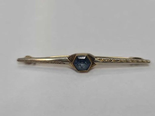 Złota broszka/ Złoto 585/ 1.64 gram