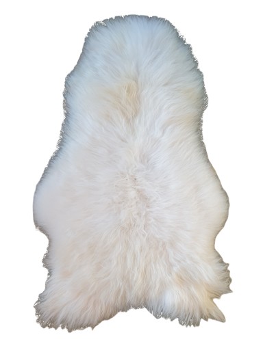 Skóra owcza – Island – Biała – Naturalna - XXL
