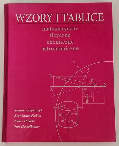 WZORY I TABLICE MATEMATYCZNE FIZYCZNE CHEMICZNE AS