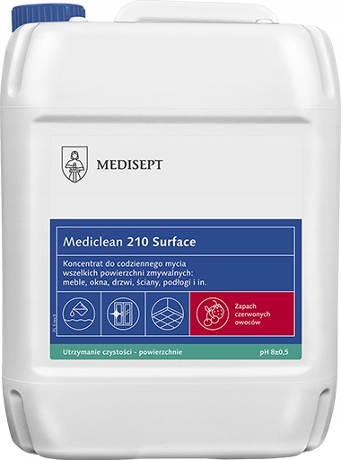 Mediclean MC210 do powierzchni 5 L czerwone owoce