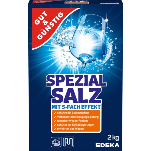 Sól do zmywarki Gut&Gunstig 2kg DE gruboziarni