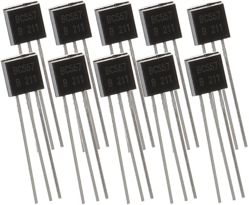 Tranzystor BC557 PNP Arduino 10szt
