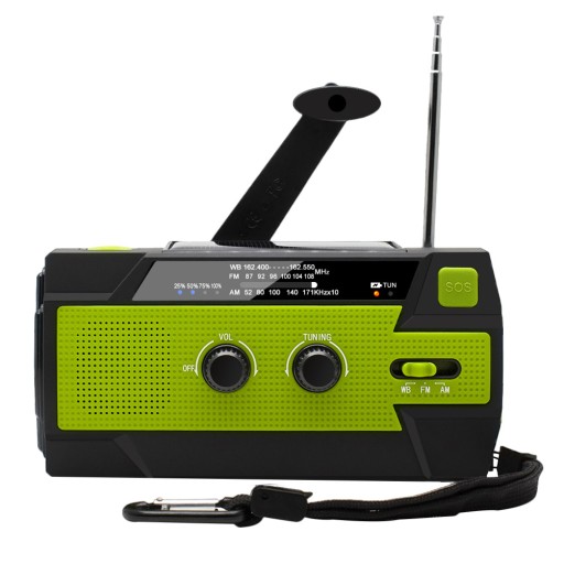 SOLARNO-KORBKOWE RADIO RATUNKOWE - RĘCZNE, , PRZENOŚNE RADIO RATUNKOWE