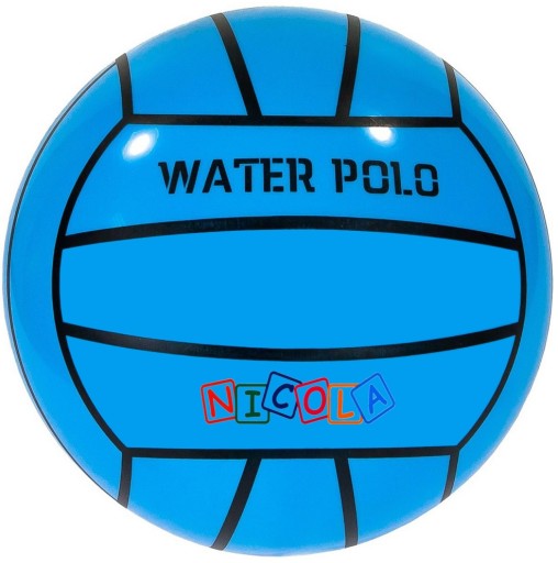 DUŻA 24cm GUMOWA KOLOROWA PIŁKA DO GRY SIATKÓWKI