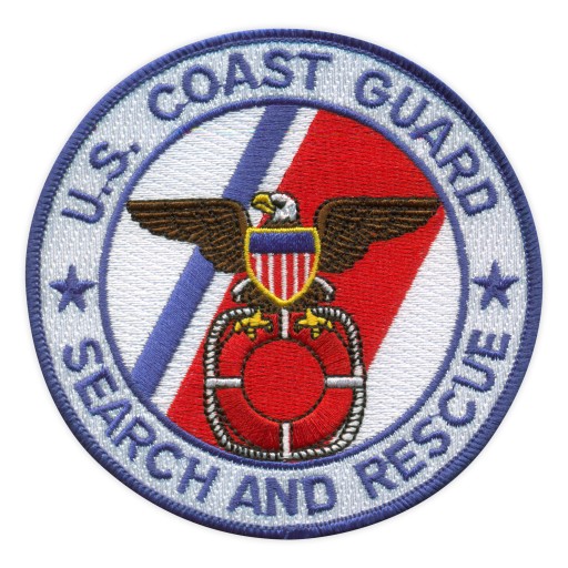 Naszywka Search And Rescue SAR US Coast Guard - HAFT