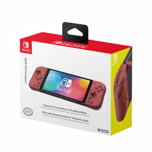 HORI Split Pad Compact czerwony do Nintendo SWITCH