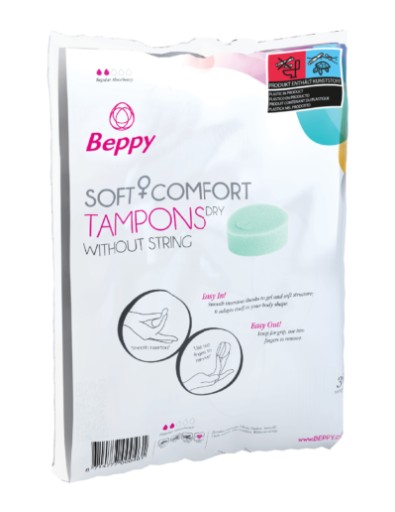 Beppy Soft+Comfort Tampon DRY 30 szt bez sznurka