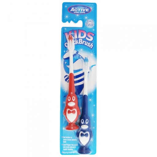 Active Oral Care Kids Quick Brush 3-6 Years szczoteczki do zębów dla d P1