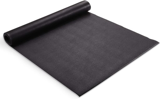 Mata do ćwiczeń Ultrasport 200 cm x 90 cm czarny