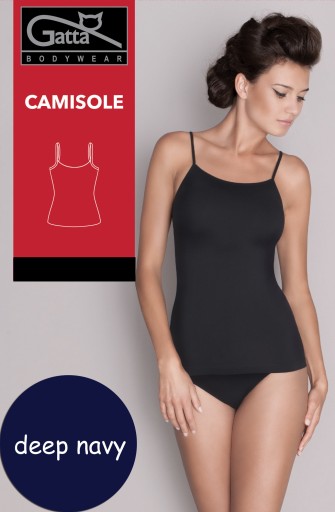 GATTA koszulka na ramiączkach CAMISOLE navy # L