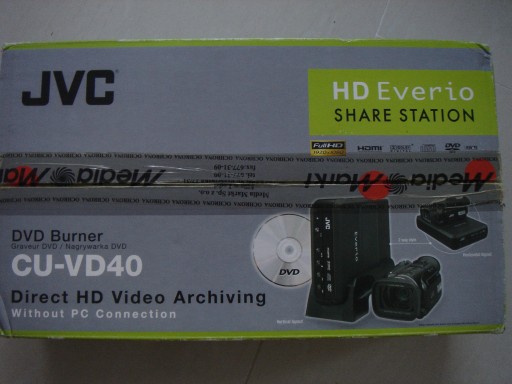 JVC CU VD40 NAGRYWARKA DVD BURNER