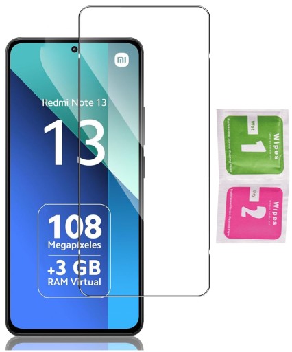Szkło hartowane Szybka 9H do Xiaomi Redmi Note 13 / Note 13 4G