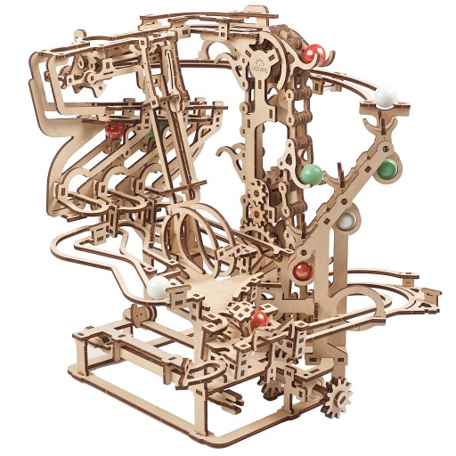 Puzzle3D Mechaniczny Tor Kulkowy Marble Run uGEARS