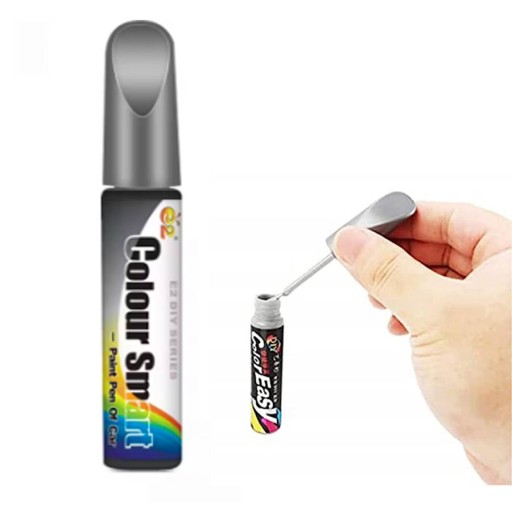 KOREKTOR RYSY marker KREDKA DO USUWANIA RYS Z LAKIERU PĘDZELEK SZARY GREY