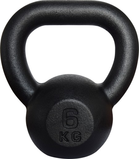 Kettlebell żeliwny odważnik kula kettle hantla 6kg
