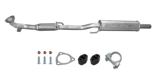 VW FOX 1.2 (2005-2011) TŁUMIK POCZĄTKOWY