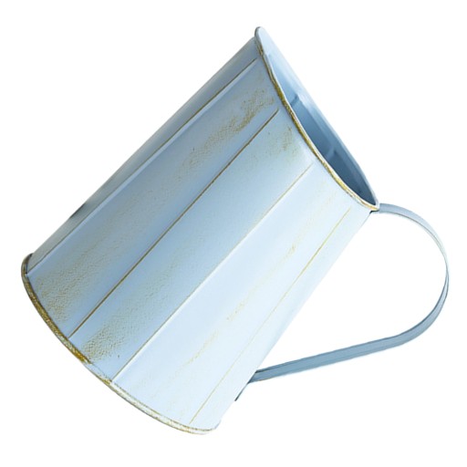 METALOWY WAZON NA KWIATÓW W STYLU RETRO DEKORACJA DO I