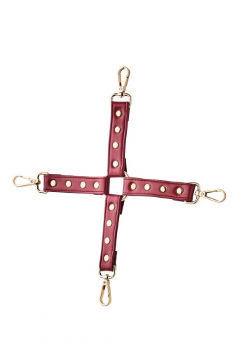 Czerwona uprząż BLAZE ELITE HOGTIE RED Dream Toys