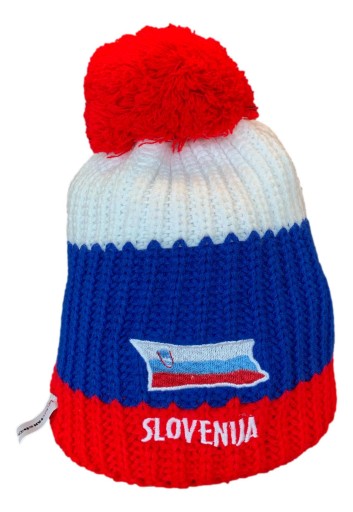 CZAPKA Z POMPONEM ZIMOWA SŁOWENIA