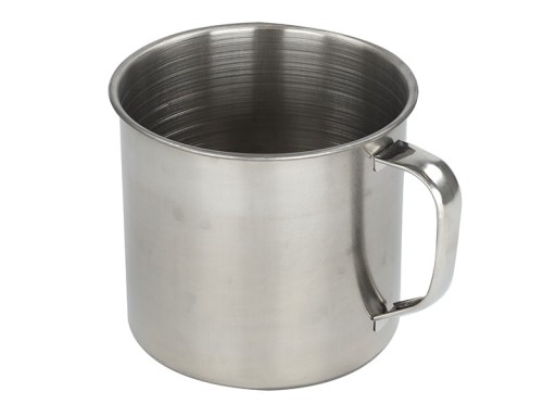 GRATISY# Kubek stalowy metalowy z uchwytem Carmotion 600 ml