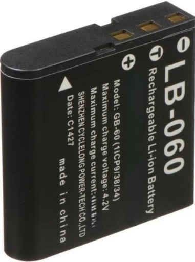 Akumulator Bateria LB-060 LB060 do KODAK AZ425 AZ526 AZ527 AZ528 -- 1700mAh
