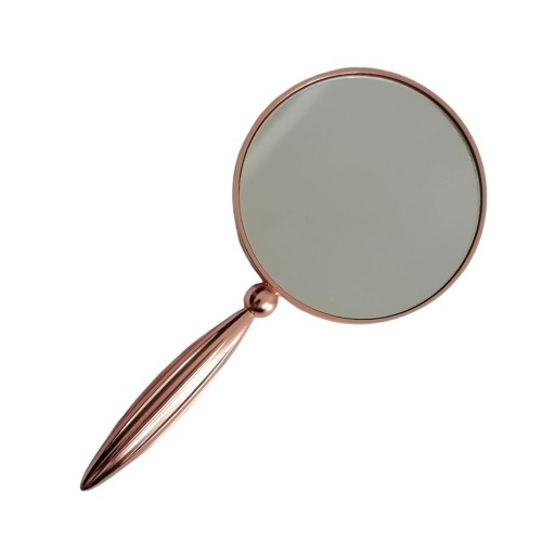 Ręczne lusterko do makijażu Vanity Pink